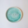 SIOAP (“Say it on a plate”) WAT LEUK turquoise