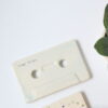 Time flies, cassette tapes, Shiny mint glaze
