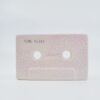 Time flies (cassette tapes), magenta crackle glaze - Image 2