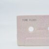Time flies (cassette tapes), magenta crackle glaze - Image 3