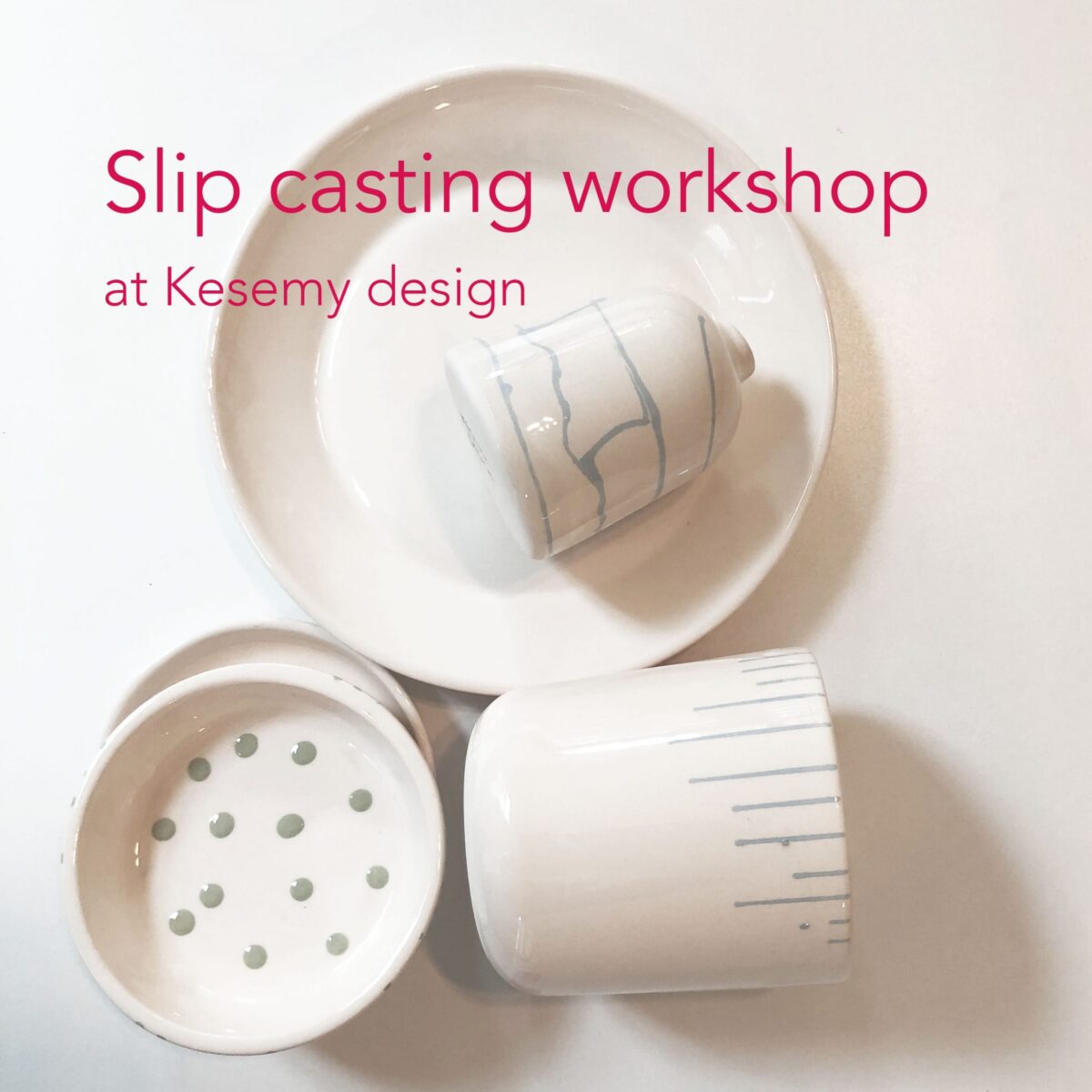 Slip casting workshop, May 20, Saturday, 13:00 - 16:00, with Kesem Yahav - Image 2