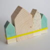 Wood and ceramic houses