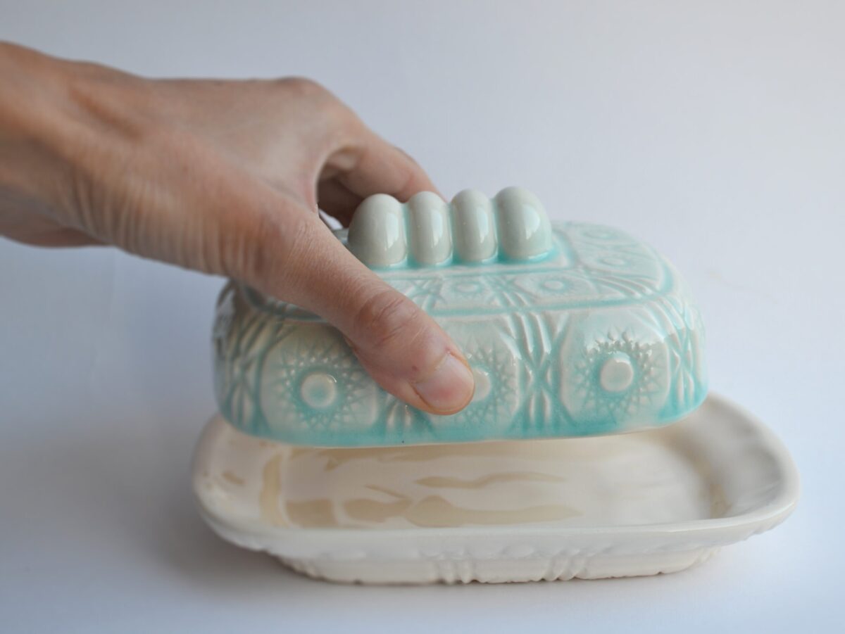 Ceramic butter dish - Image 2