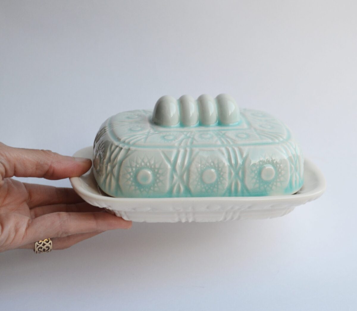 Ceramic butter dish - Image 4