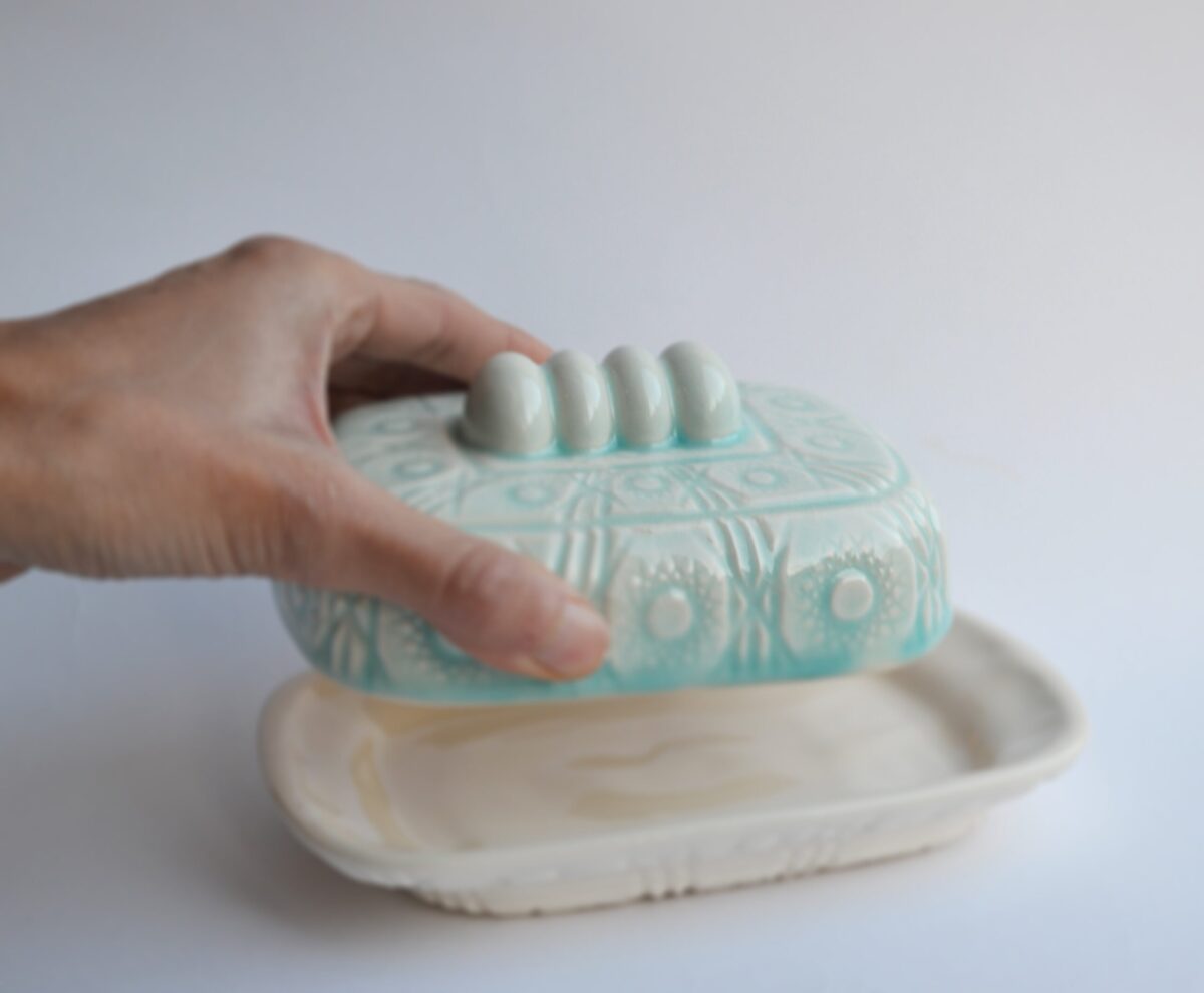 Ceramic butter dish - Image 5