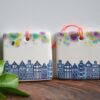 Canal Houses tile,  speckled sky, mini - Image 9