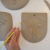Design your clay mask workshop (adults), November 5 , Saturday,  14:00 - 16:00, with Kesem Yahav - Image 2