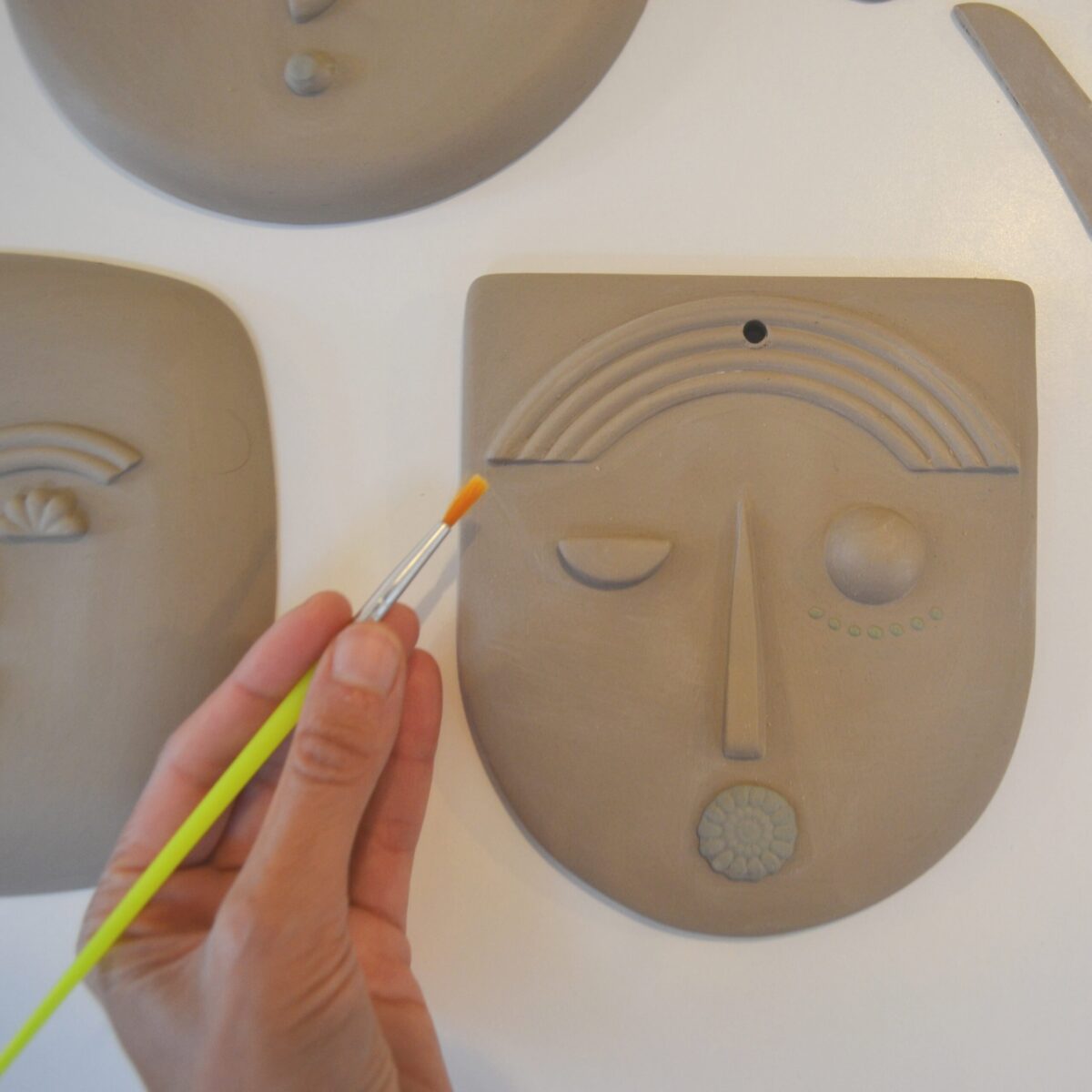 Design your clay mask workshop (adults), November 5 , Saturday,  14:00 - 16:00, with Kesem Yahav - Image 2