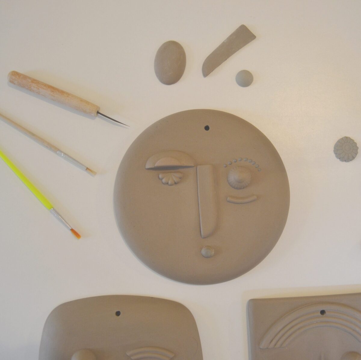 Design your clay mask workshop (adults), November 5 , Saturday,  14:00 - 16:00, with Kesem Yahav - Image 6