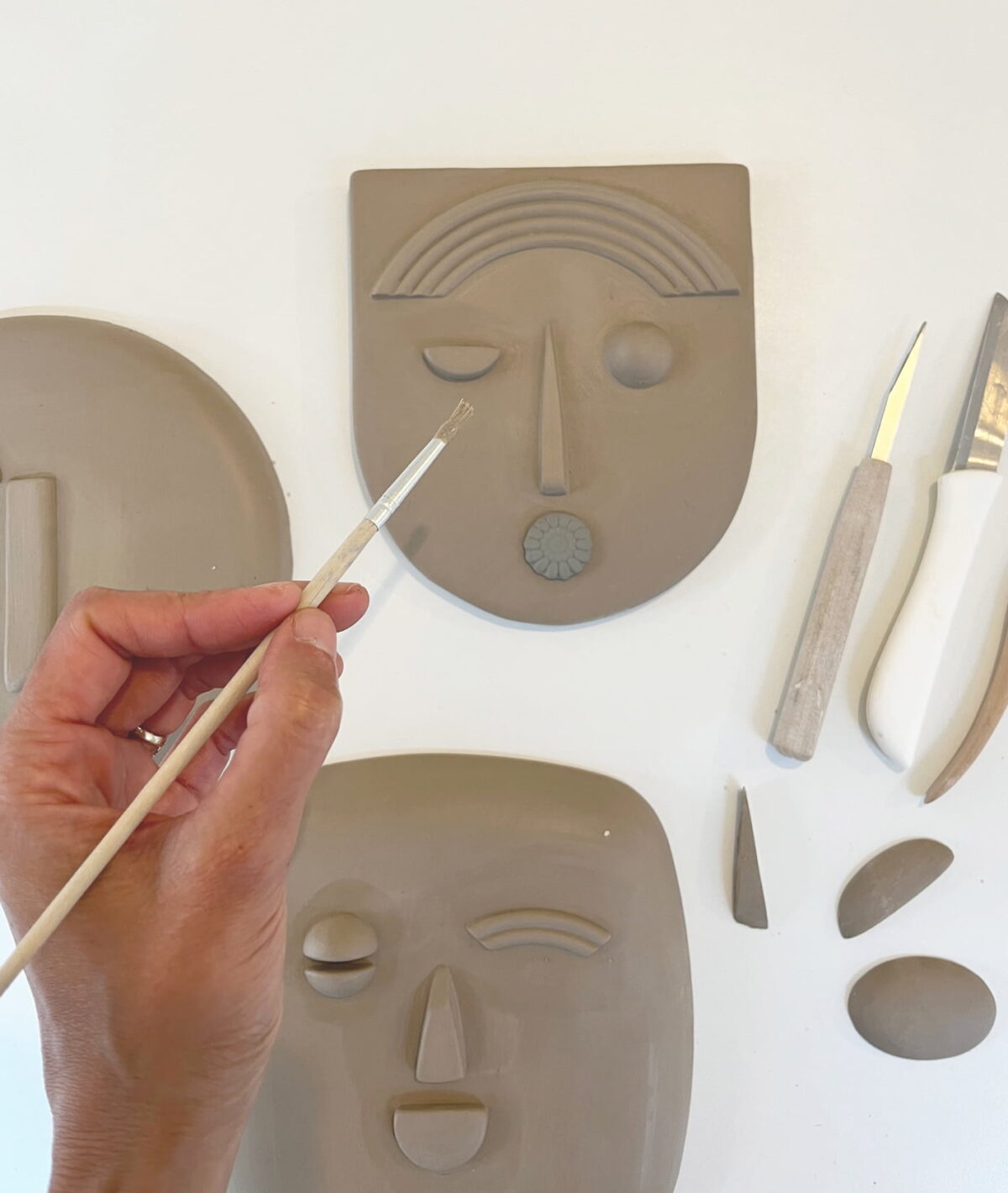 Design your clay mask workshop (adults), November 5 , Saturday,  14:00 - 16:00, with Kesem Yahav - Image 5