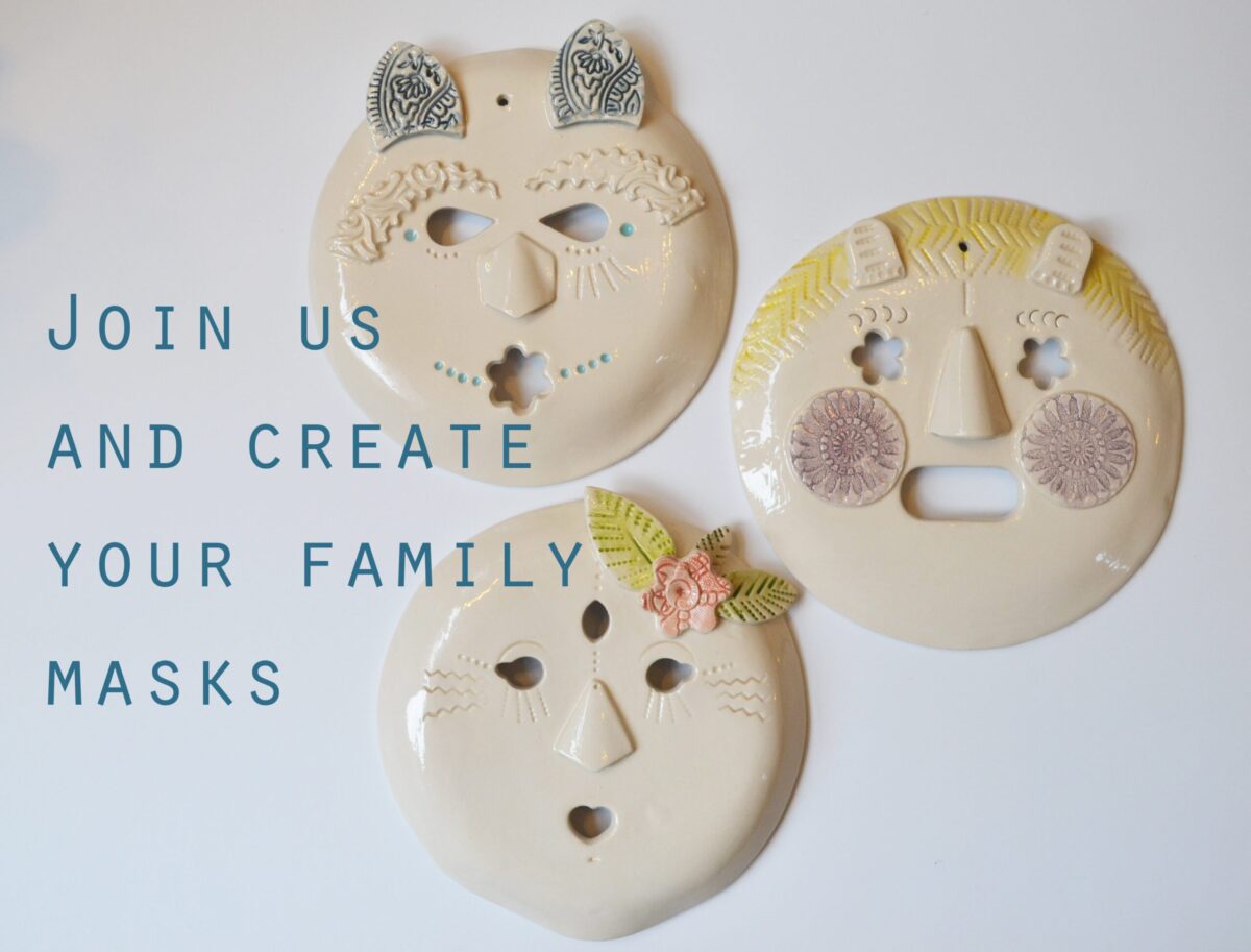 Clay mask, Family workshop, November 12, Saturday,  12:00 - 13:30 - Image 4