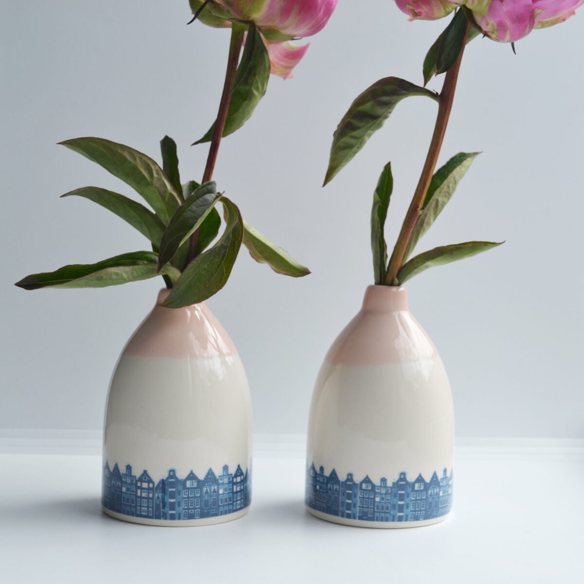 Small canal houses vase - Image 3