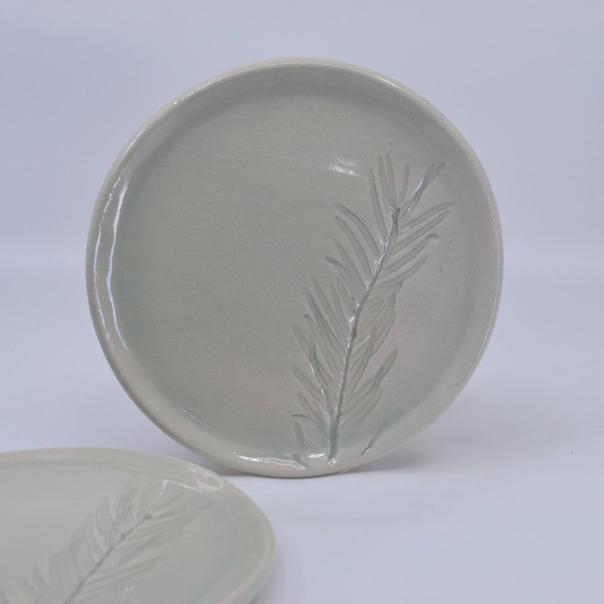 Feather leaf plate