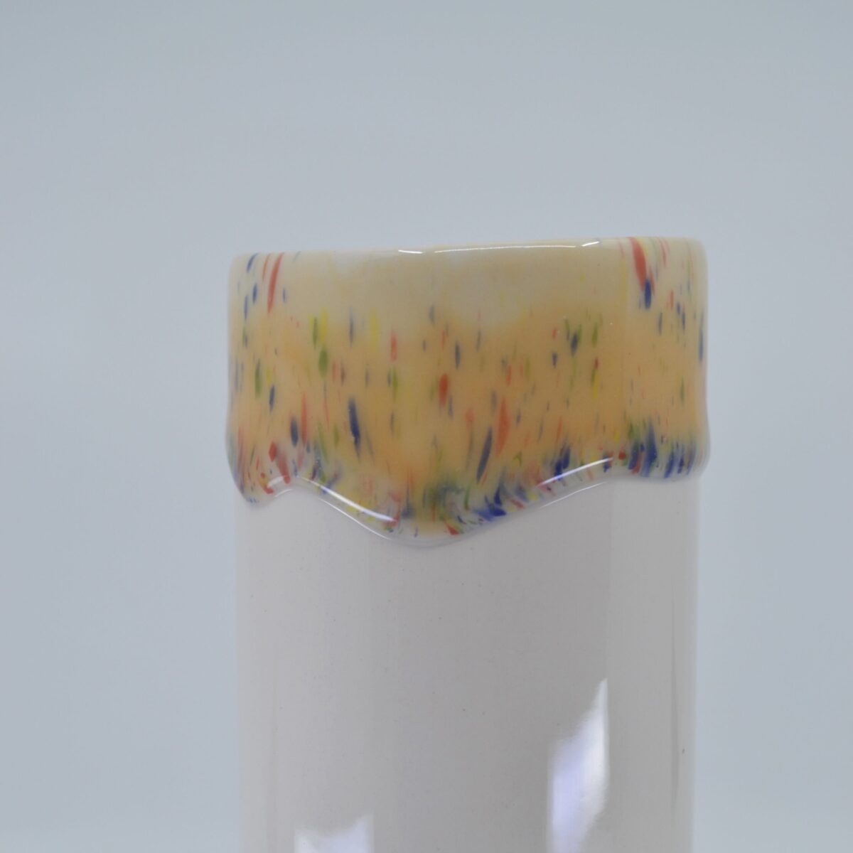 Canal houses vase, Orange sky - Image 2