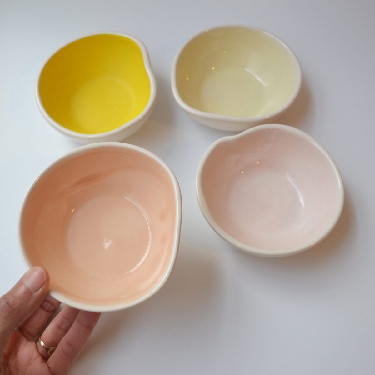 Reshaped bowl, set of 4 - Image 4