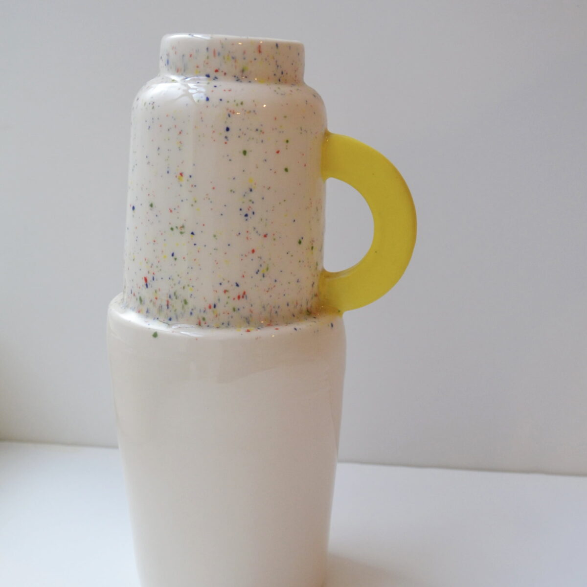 Speckled big jug/vase