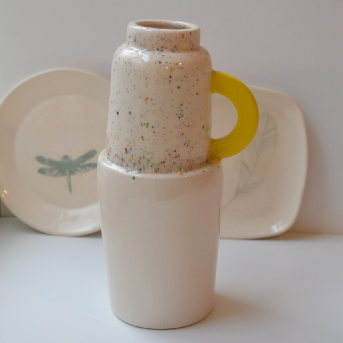 Speckled big jug/vase - Image 4