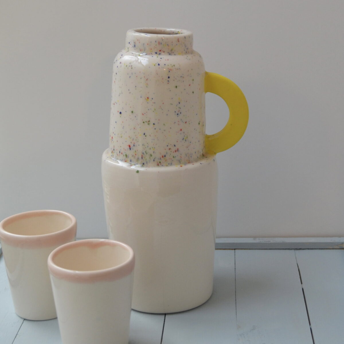 Speckled big jug/vase - Image 12