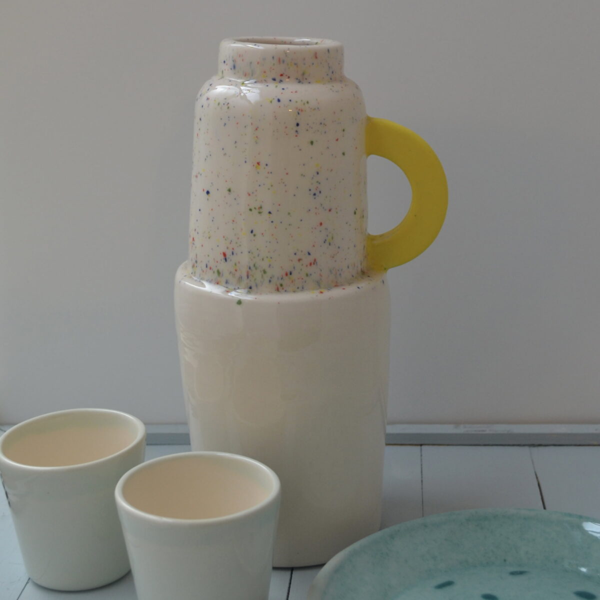 Speckled big jug/vase - Image 11