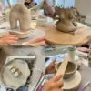 Hand-building Clay workshop, July 9, Wednesday, 19:00 - 21:30, with Kesem Yahav - Image 10
