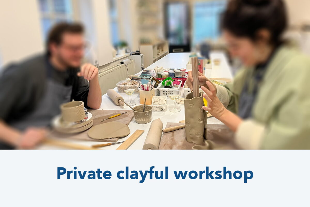 Private Clay workshop for 2 people