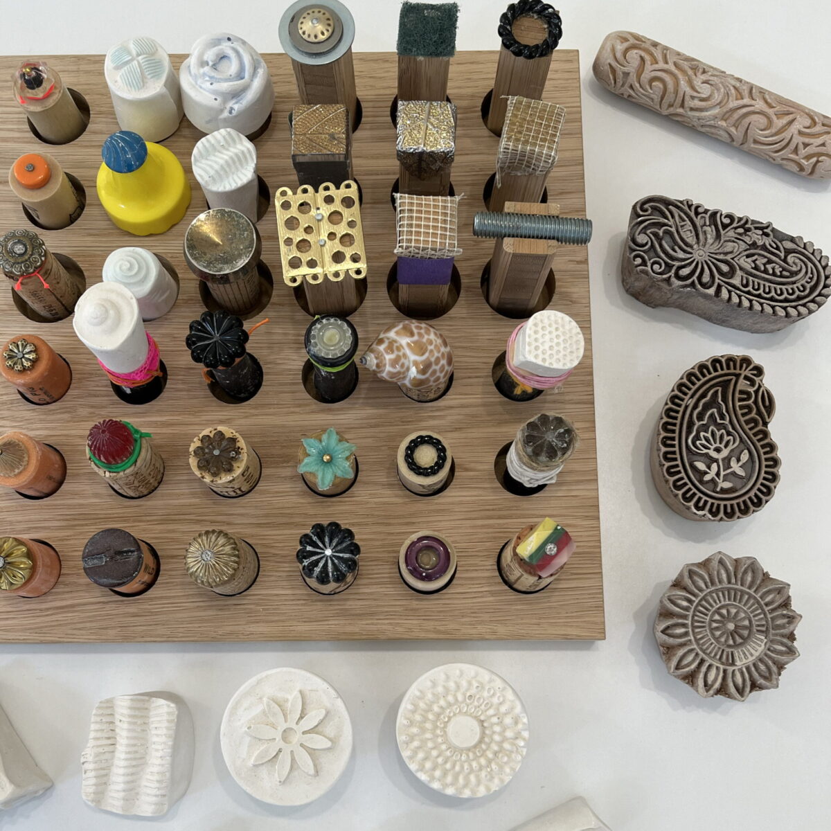 Clay Textures and Stamps Workshop, September 12,  Thursday, 18:00 - 20:30 with Kesem Yahav & Equals - Image 4