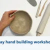Hand-building Clay workshop, July 9, Wednesday, 19:00 - 21:30, with Kesem Yahav