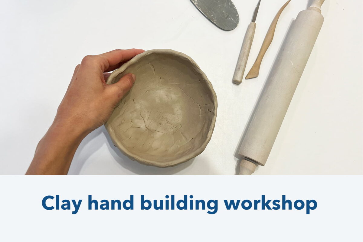 Hand-building Clay workshop, April 8, Tuesday, 18:30 - 21:00, with Kesem Yahav, *EARLY BIRD OFFER*