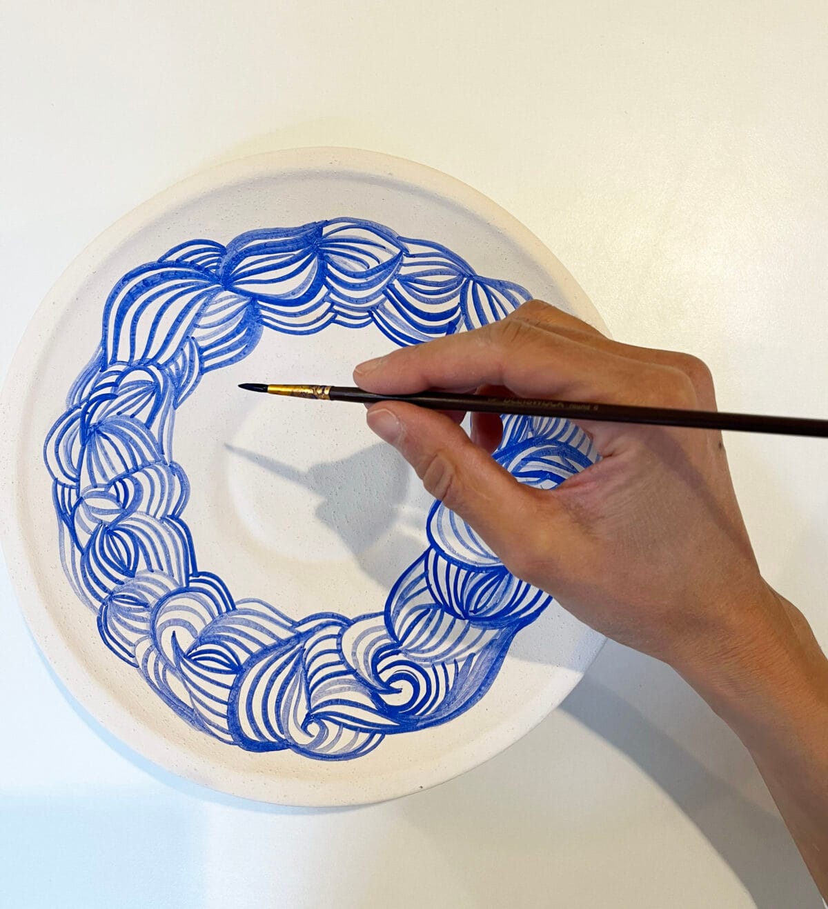 Painting on ceramic plates workshop, January 16, Thursday, 18:00 - 20:30, with Kesem Yahav - Image 6