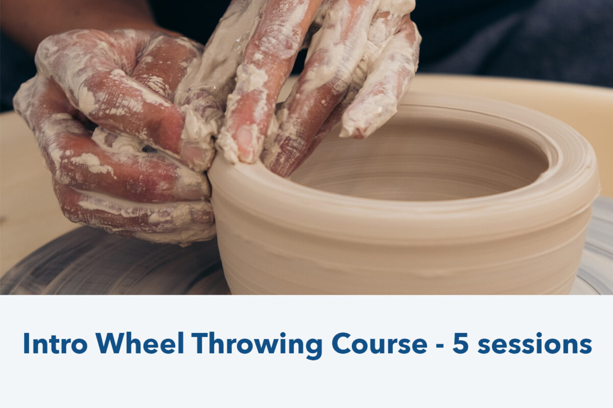 Intro to Wheel Throwing Course - 5 Sessions