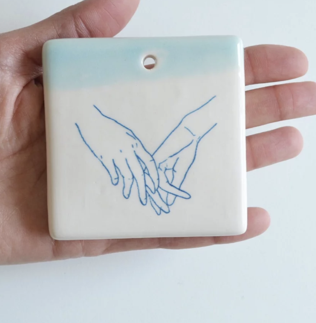 Tile together / apart (mint)