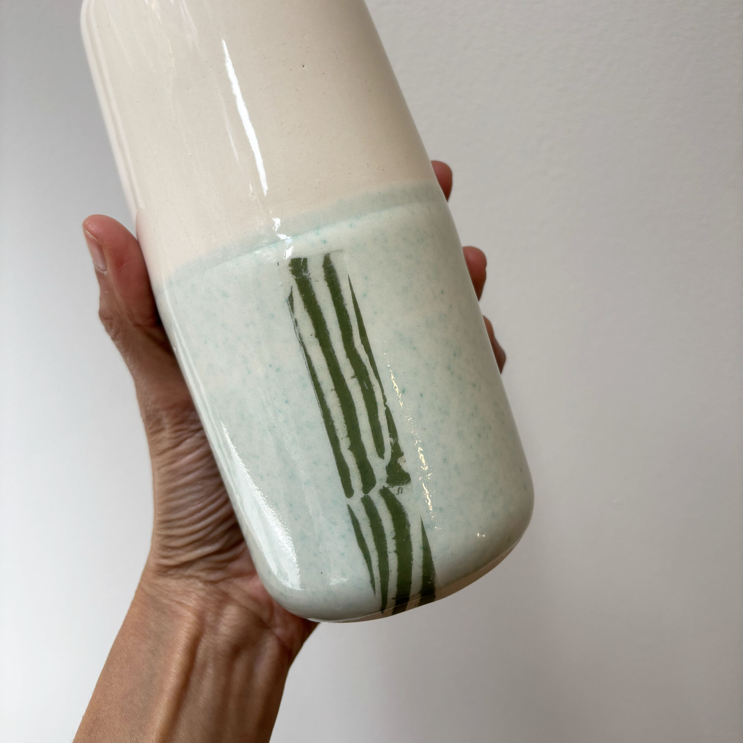 Two Nerikomi Vases (Set of 2) - Image 5